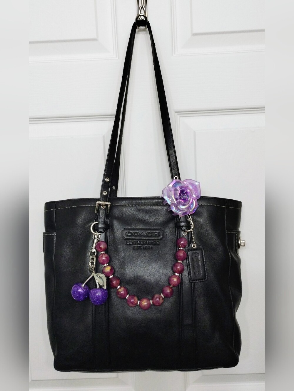 Coach Leatherware Tote Bag Vintage Y2K